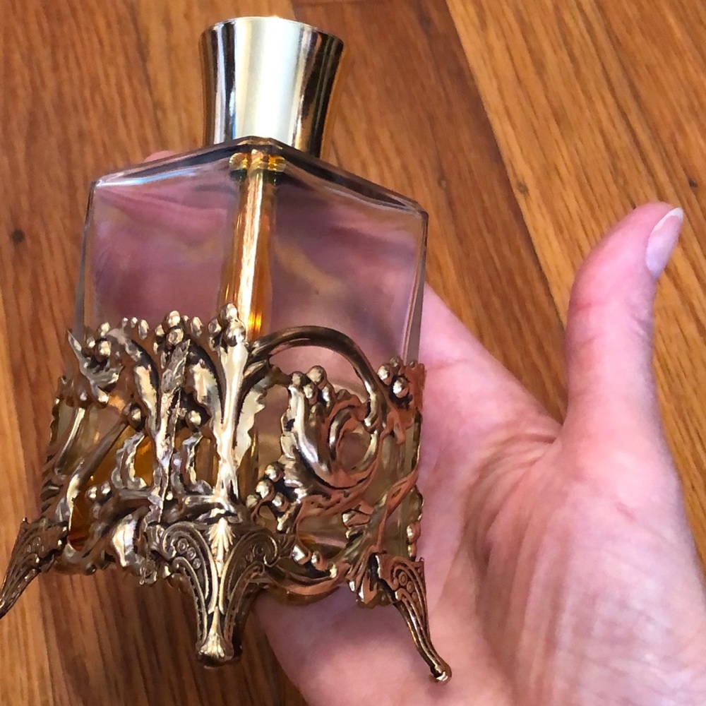 Two Filigree Perfume Bottles - vintage - Picture 10 of 14